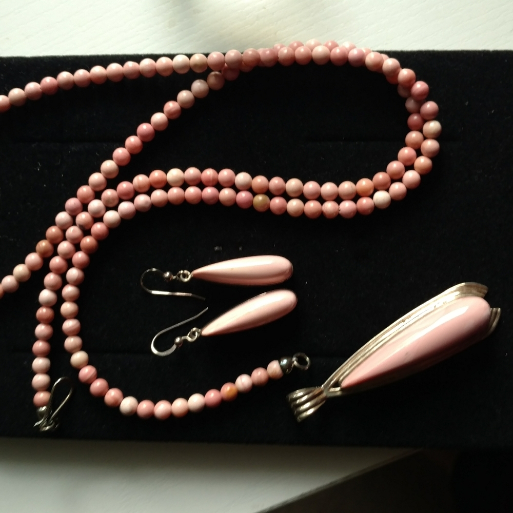 Jay King 36 in necklace, pendant and earrings
